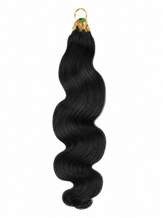 Black Loose Wave Invisi-Lux Crochet Bundles