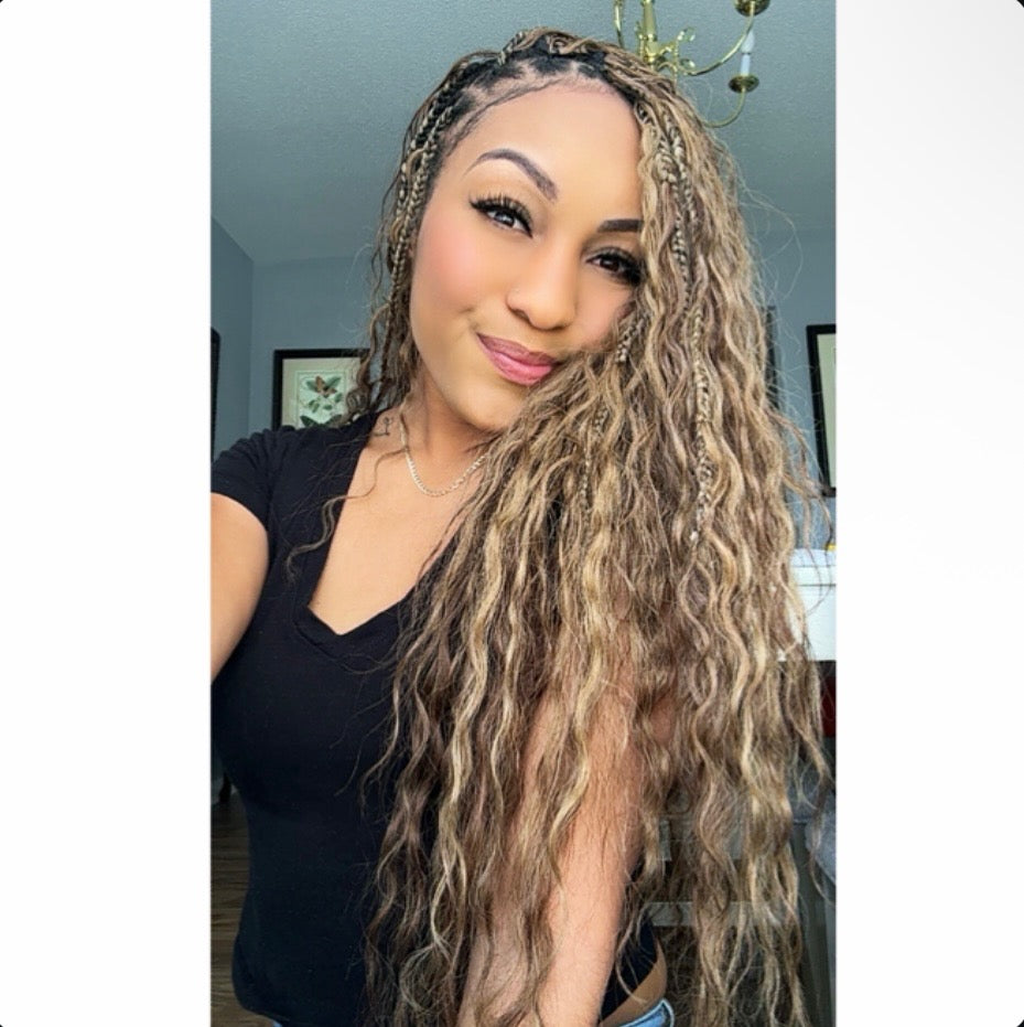 Ash Blonde Deep Wave